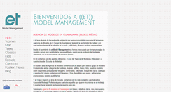 Desktop Screenshot of etmodelos.com